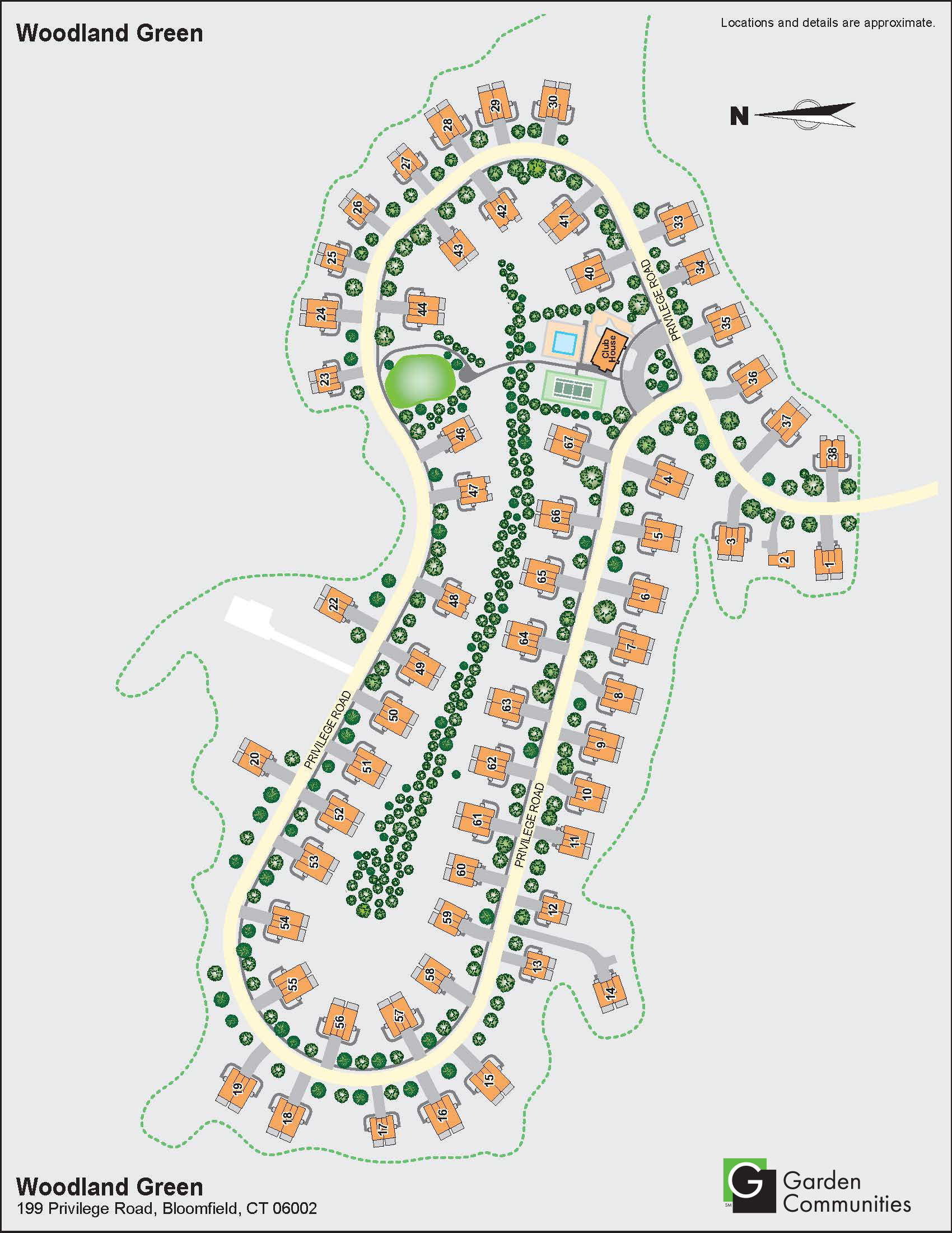 Woodland Green in Bloomfield: 2 & 3 Bedroom Townhome Rentals in Bloomfield,  CT